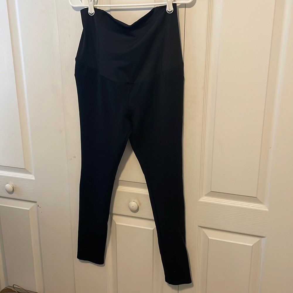 NWOT! Black Maternity Ponte Pants